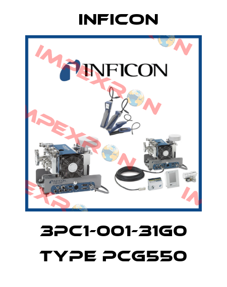 3PC1-001-31G0 Type PCG550 Inficon