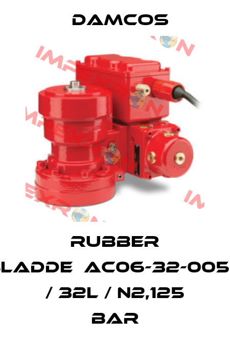 rubber bladde　AC06-32-0050 / 32L / N2,125 BAR Damcos