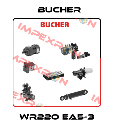 WR22O EA5-3 Bucher