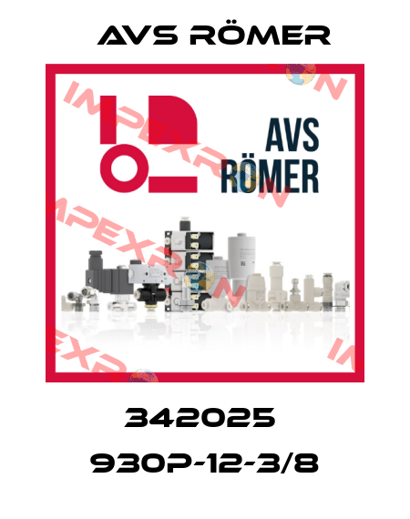 342025  930P-12-3/8 Avs Römer