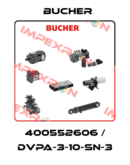 400552606 / DVPA-3-10-SN-3 Bucher