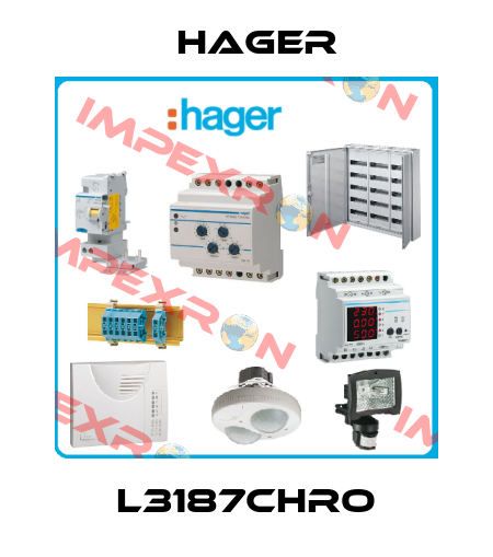 L3187CHRO Hager