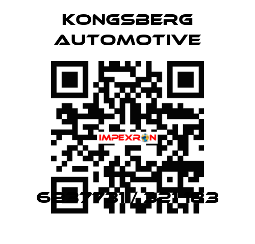 6237731 / 321 183 Kongsberg Automotive