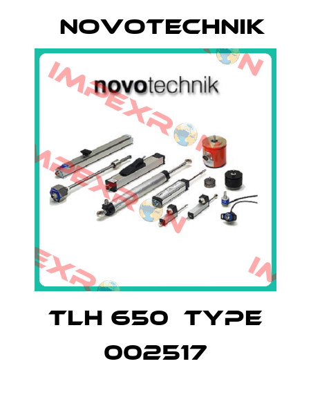 TLH 650  TYPE 002517 Novotechnik