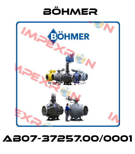 AB07-37257.00/0001 Böhmer