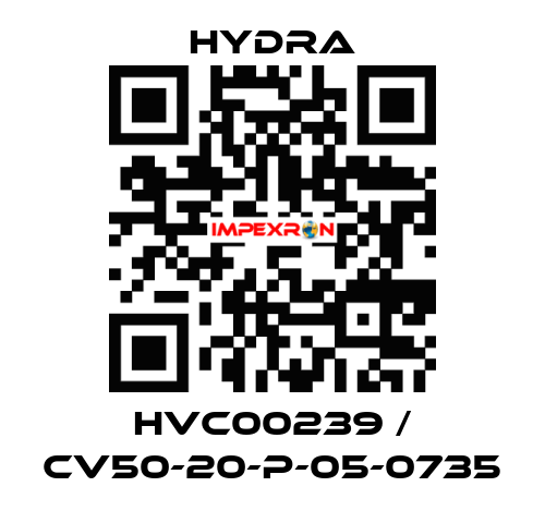 HVC00239 / CV50-20-P-05-0735 Hydra