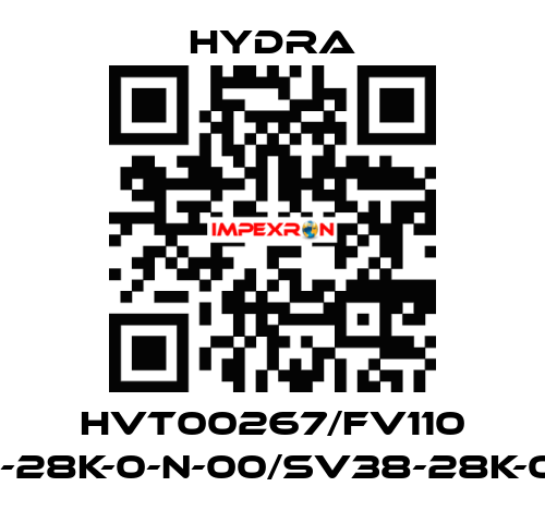 HVT00267/FV110 SM38-28K-0-N-00/SV38-28K-0-N-00 Hydra