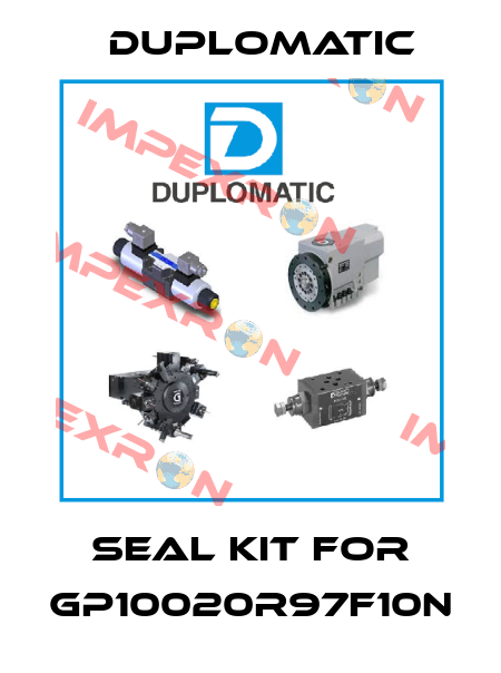 seal kit for GP10020R97F10N Duplomatic