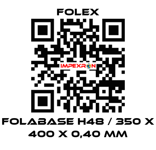 Folabase H48 / 350 x 400 x 0,40 mm Folex