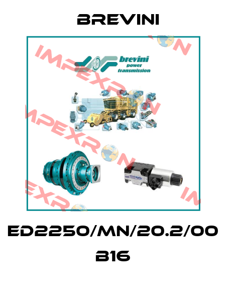 ED2250/MN/20.2/00 B16 Brevini