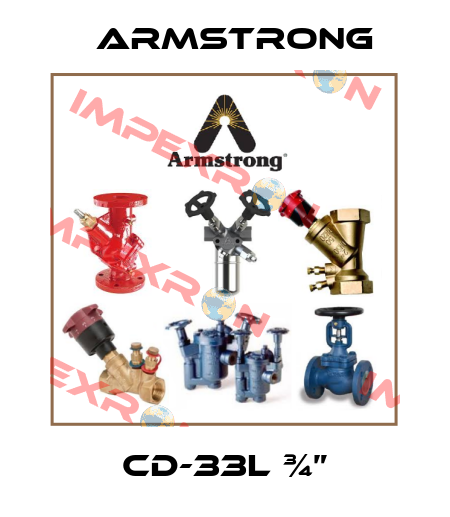 CD-33L ¾” Armstrong
