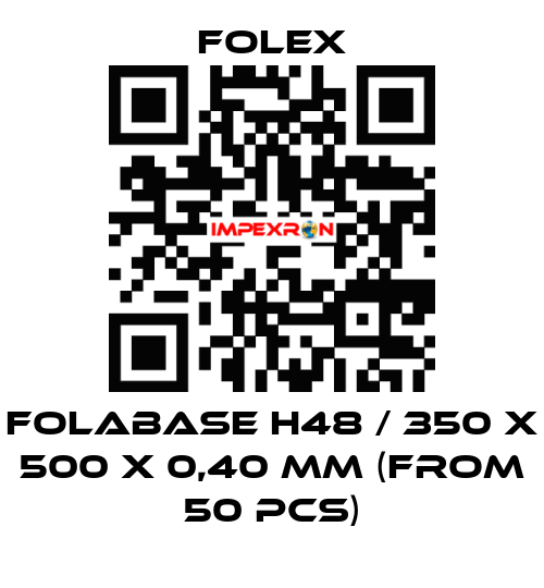 Folabase H48 / 350 x 500 x 0,40 mm (from 50 pcs) Folex