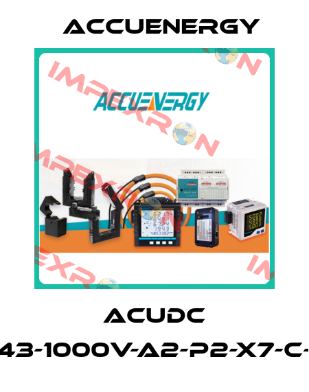 AcuDC 243-1000V-A2-P2-X7-C-D Accuenergy