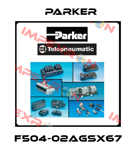F504-02AGSX67 Parker