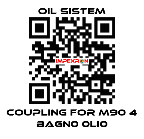 coupling for M90 4 BAGN0 0LI0 Oil Sistem