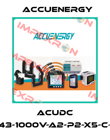AcuDC 243-1000V-A2-P2-X5-C-D Accuenergy
