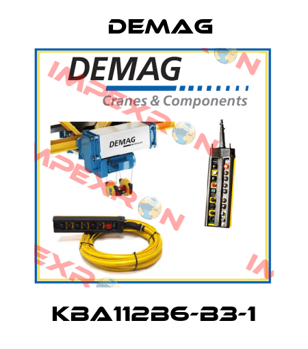 KBA112B6-B3-1 Demag