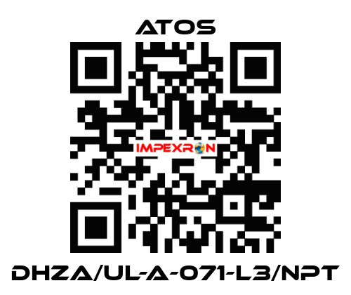 DHZA/UL-A-071-L3/NPT Atos