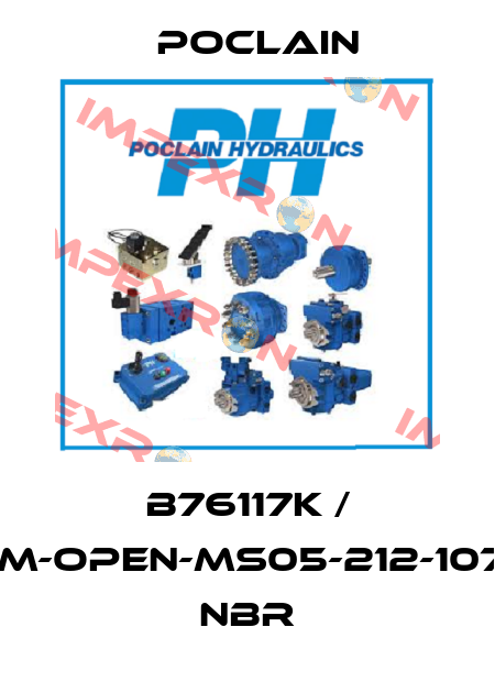 B76117K / KITAM-OPEN-MS05-212-107-26- NBR Poclain