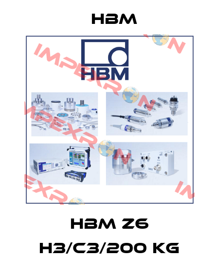 HBM Z6 H3/C3/200 kg Hbm