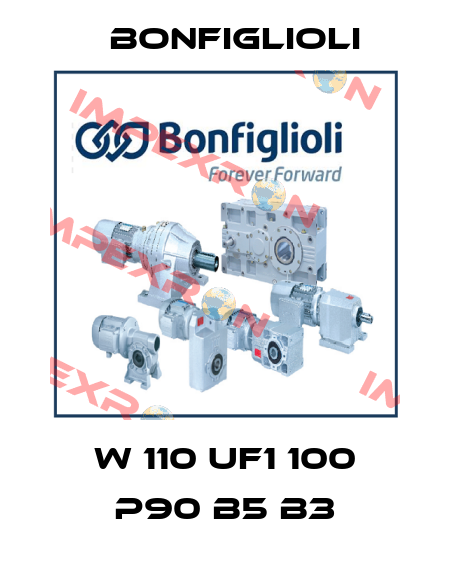 W 110 UF1 100 P90 B5 B3 Bonfiglioli