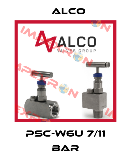 PSC-W6U 7/11 bar Alco