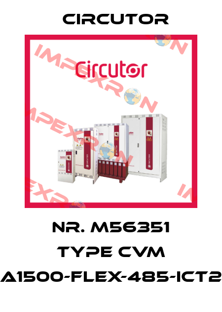 Nr. M56351 Type CVM A1500-FLEX-485-ICT2 Circutor