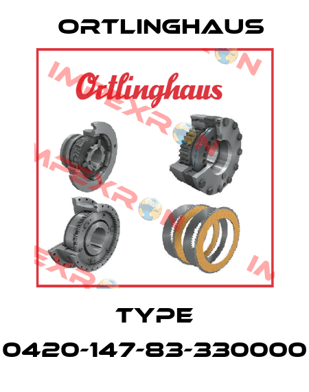Type 0420-147-83-330000 Ortlinghaus