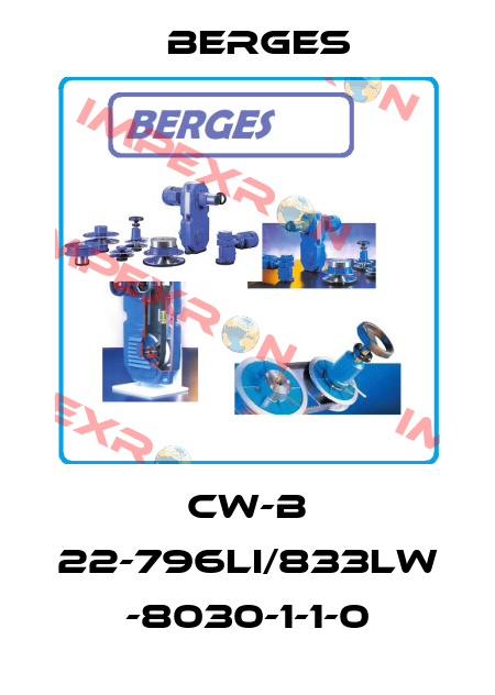 CW-B 22-796Li/833Lw -8030-1-1-0 Berges