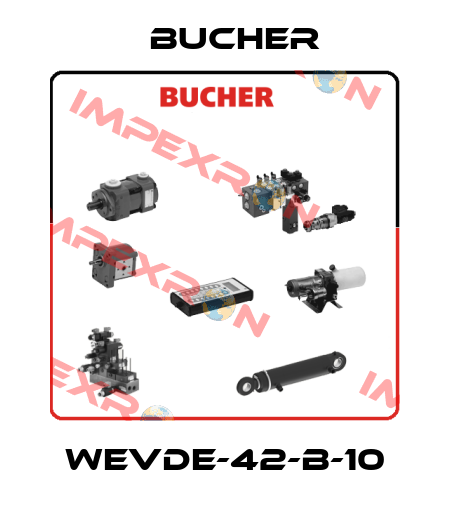 WEVDE-42-B-10 Bucher