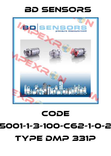 Code 500-5001-1-3-100-C62-1-0-2-000  Type DMP 331P Bd Sensors