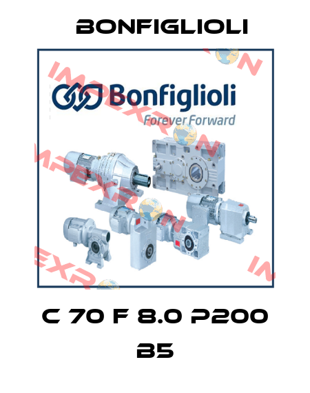 C 70 F 8.0 P200 B5 Bonfiglioli