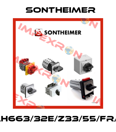 WAH663/32E/Z33/55/FR/GB Sontheimer