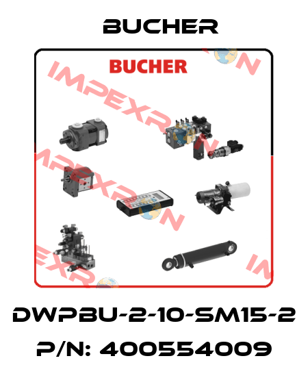 DWPBU-2-10-SM15-2  P/N: 400554009 Bucher