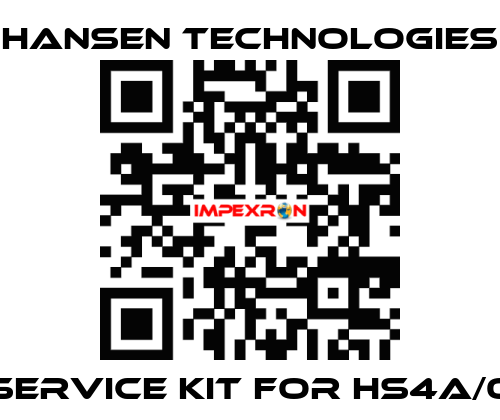 Service kit for HS4A/0 HANSEN TECHNOLOGIES