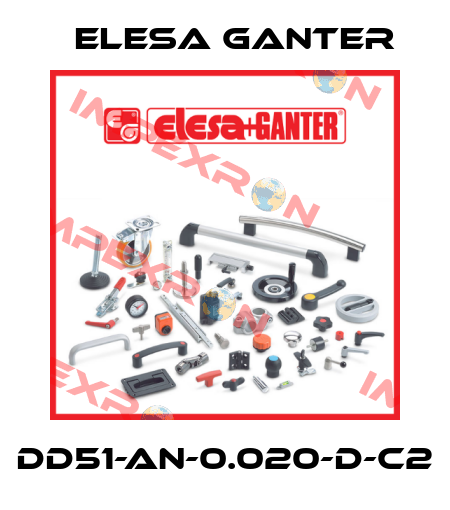 DD51-AN-0.020-D-C2 Elesa Ganter