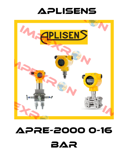 APRE-2000 0-16 Bar Aplisens