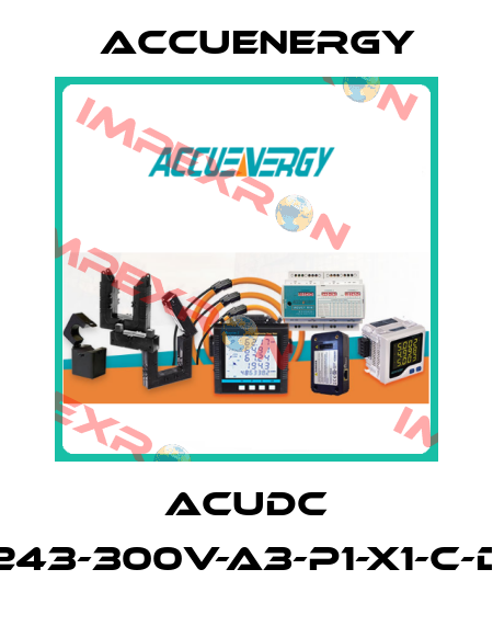 AcuDC 243-300V-A3-P1-X1-C-D Accuenergy