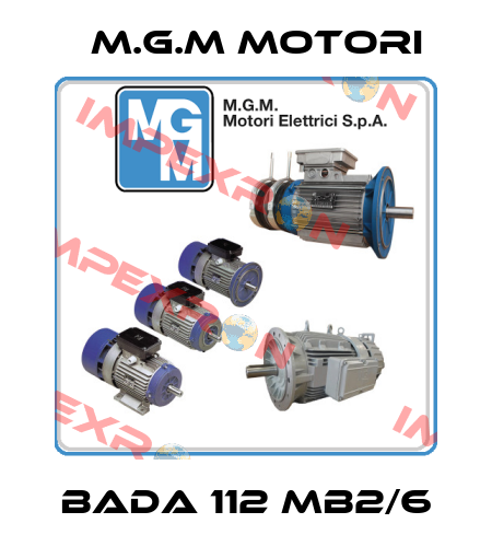 BADA 112 MB2/6 M.G.M MOTORI