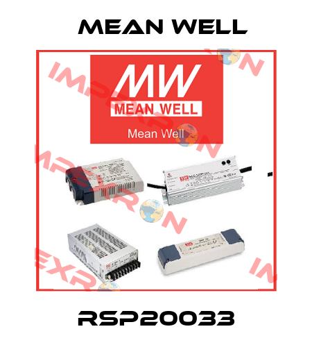 RSP20033 Mean Well