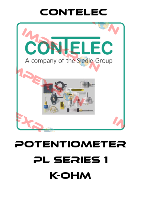 Potentiometer PL series 1 K-Ohm Contelec