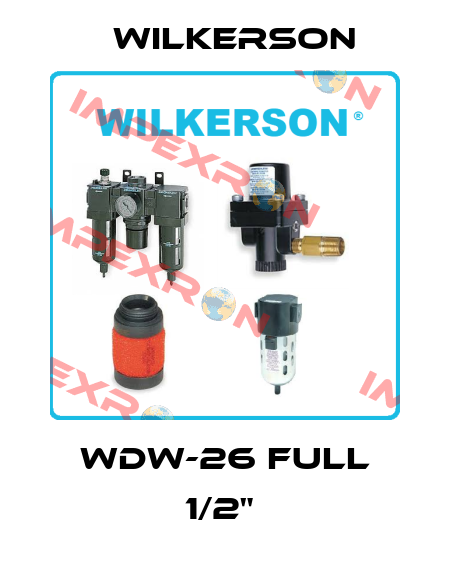 WDW-26 FULL 1/2"  Wilkerson