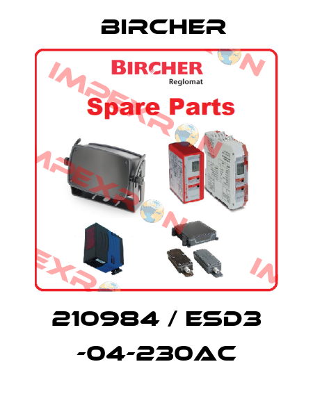210984 / ESD3 -04-230AC Bircher