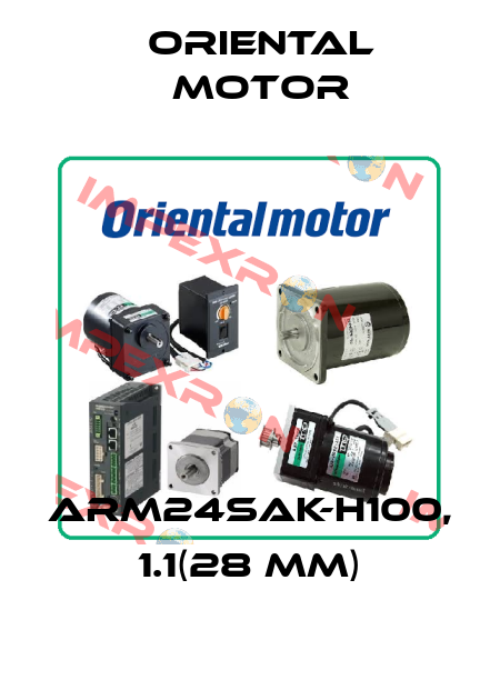 ARM24SAK-H100, 1.1(28 mm) Oriental Motor