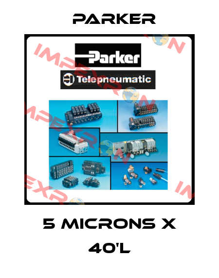5 Microns X 40'L Parker