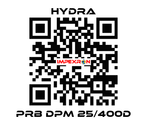 Prb dpm 25/400D Hydra
