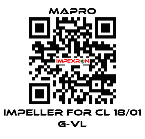 IMPELLER for CL 18/01 G-VL Mapro