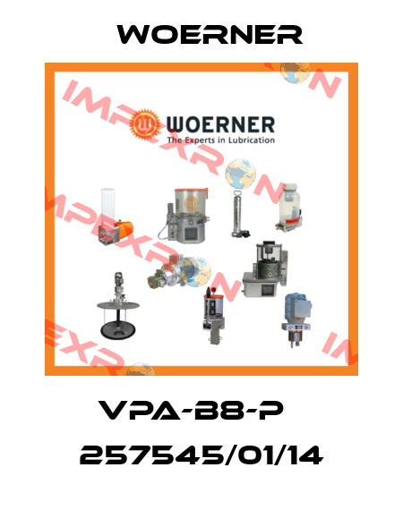 VPA-B8-P   257545/01/14 Woerner