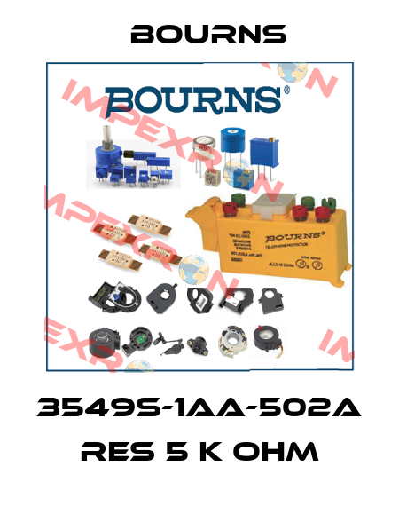 3549S-1AA-502A RES 5 K OHM Bourns