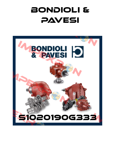 S1020190G333 Bondioli & Pavesi